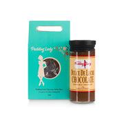 Beautiful Pudding Lady Chocolate Delite Bites shown with chocolate dipping sauce - perfect gift