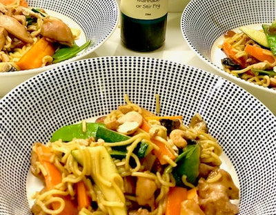 Stir Fried Noodles with Chicken