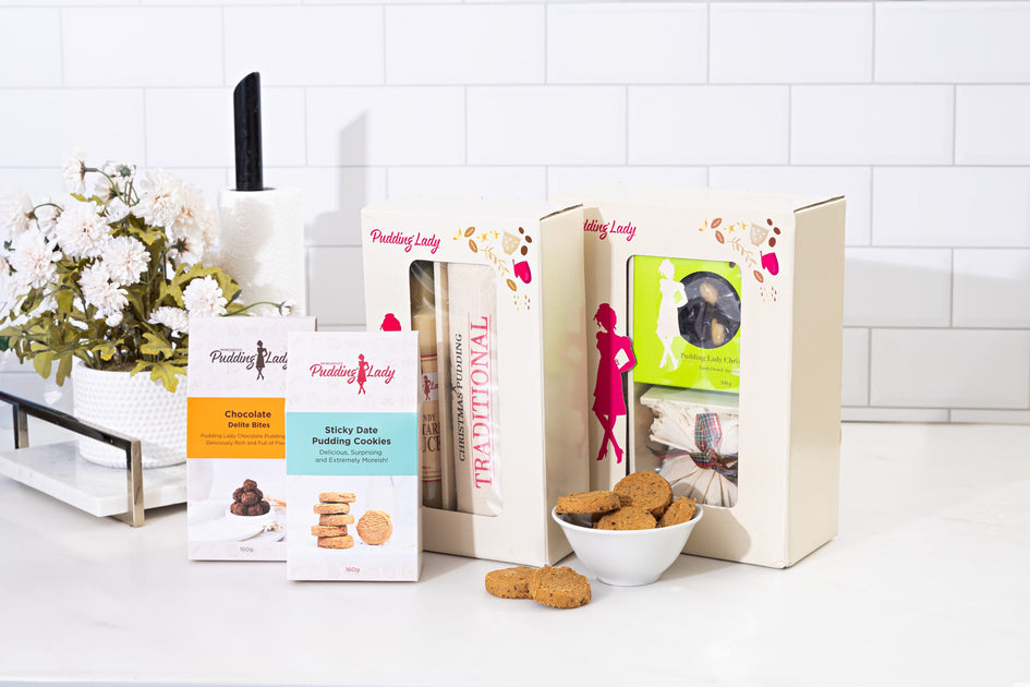 Gift Boxes Pudding Lady