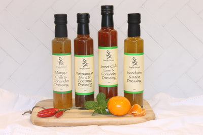 Yummy salad dressings in bottles - Simply Stirred