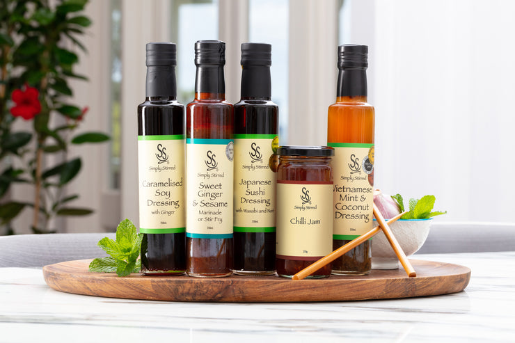 Simply Stirred - Caramelised Soy Dressing with Ginger 250ml Bottle
