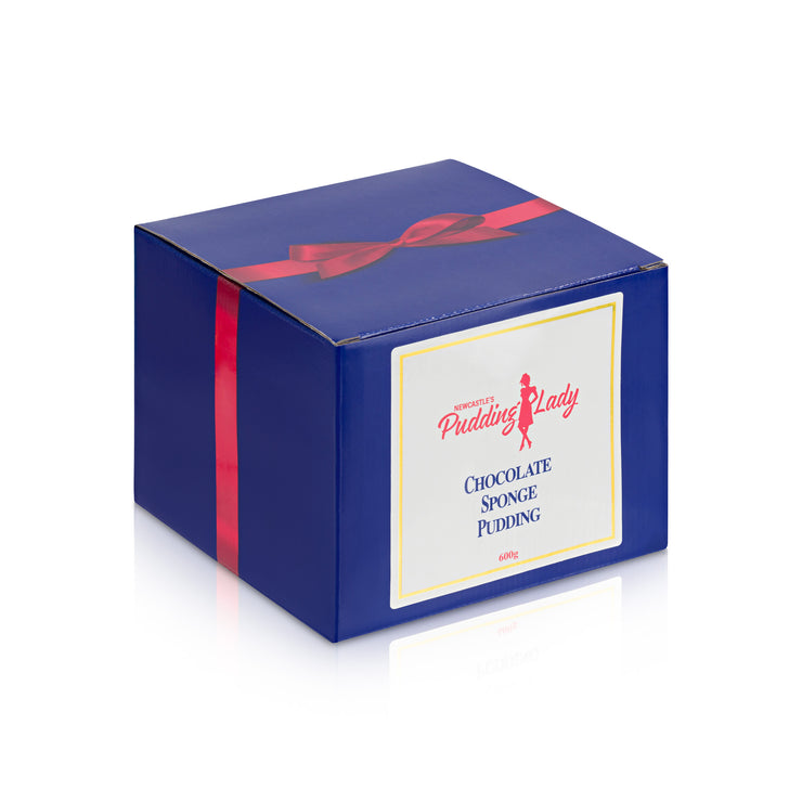 Pudding Lady gift boxed chocolate sponge pudding 