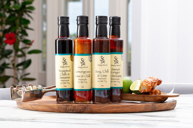 Simply Stirred - Lemongrass, Lime and Chilli Marinade 250ml Bottle