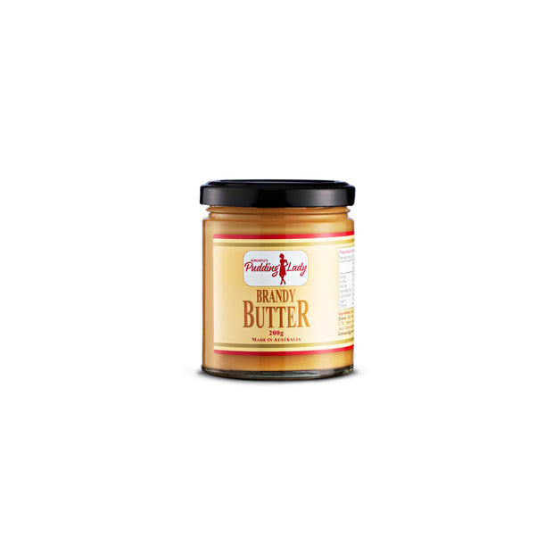Jar of brandy butter