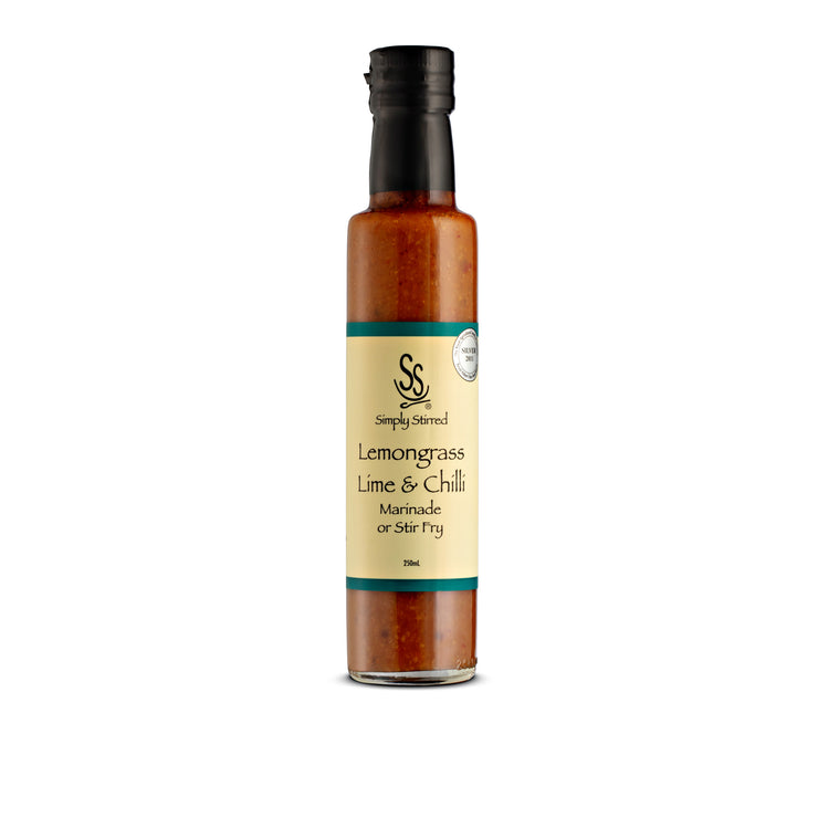 Simply Stirred - Lemongrass, Lime and Chilli Marinade 250ml Bottle