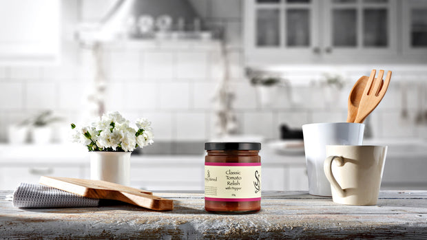 Simply Stirred - Classic Tomato Relish with Pepper - 270g Jar